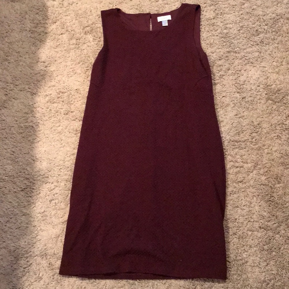 Maroon dress